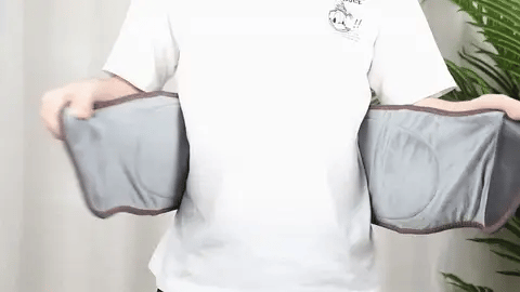 Mosrugs | Infrared Back Support Belt | Adjustable Heat & Vibration for Pain Relief and Muscle Relaxation