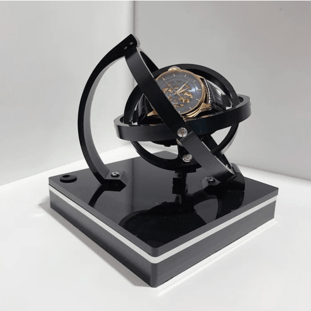 Mosrugs | Luxury Automatic Watch Winder Display Box – Keeps Watches Wound & Elevates Interior Style