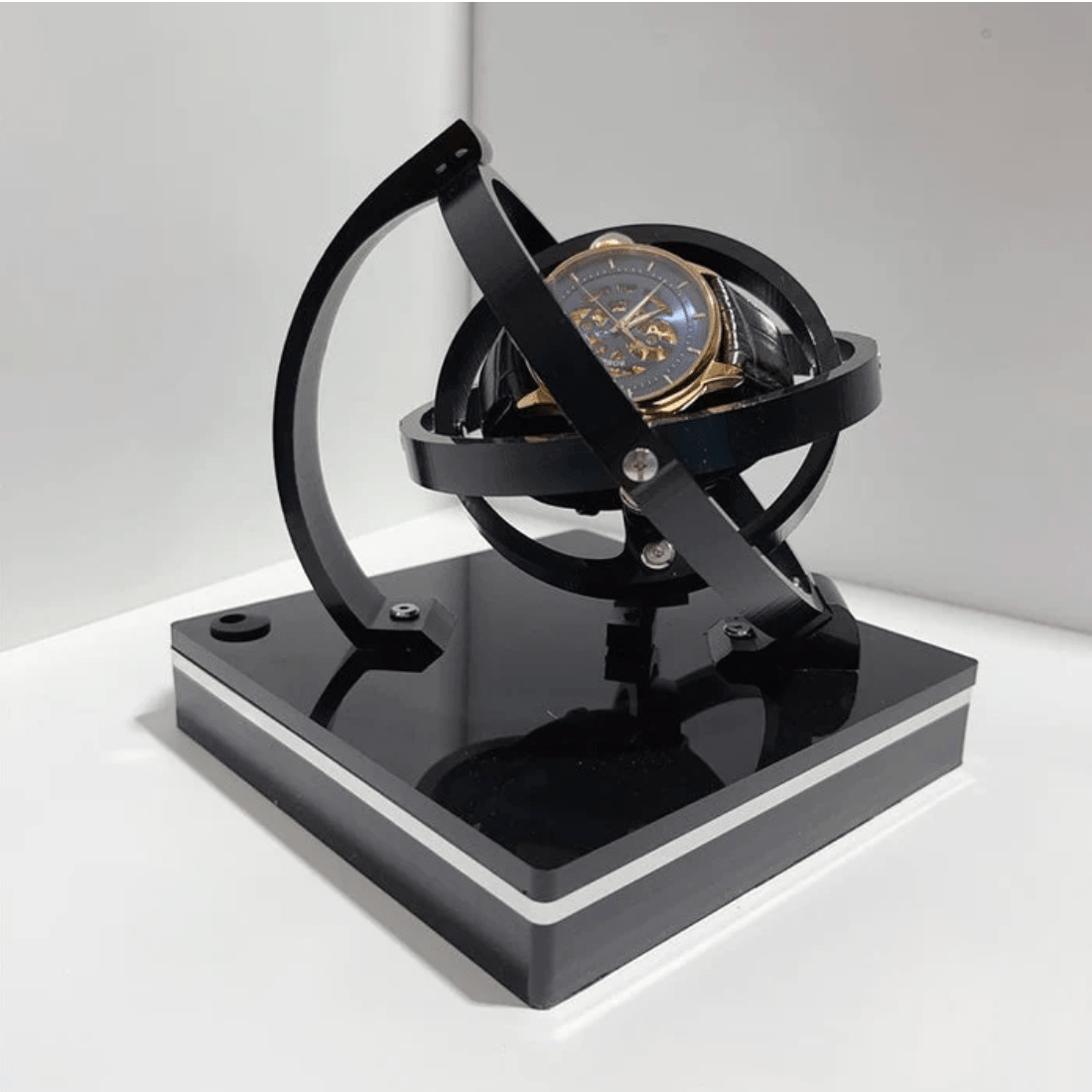 Mosrugs | Luxury Automatic Watch Winder Display Box – Keeps Watches Wound & Elevates Interior Style