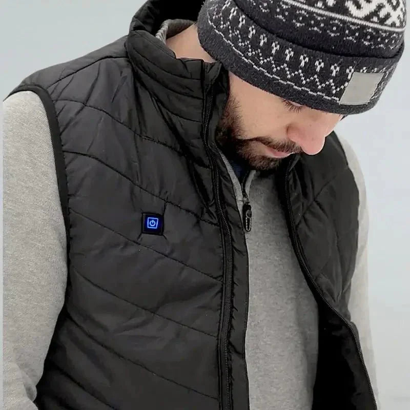 Mosrugs | Thermo Heated Gilet | Insulated, Design for Hiking, Travel & Everyday Wear | Womens and Mens Heated Gilet