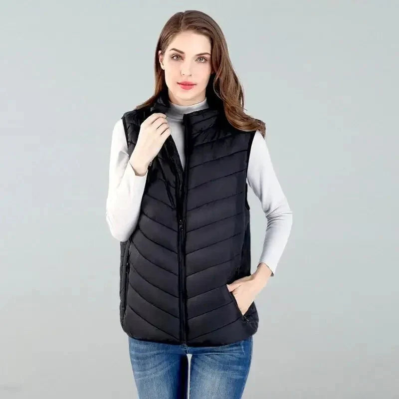 Mosrugs | Thermo Heated Gilet | Insulated, Design for Hiking, Travel & Everyday Wear | Womens and Mens Heated Gilet