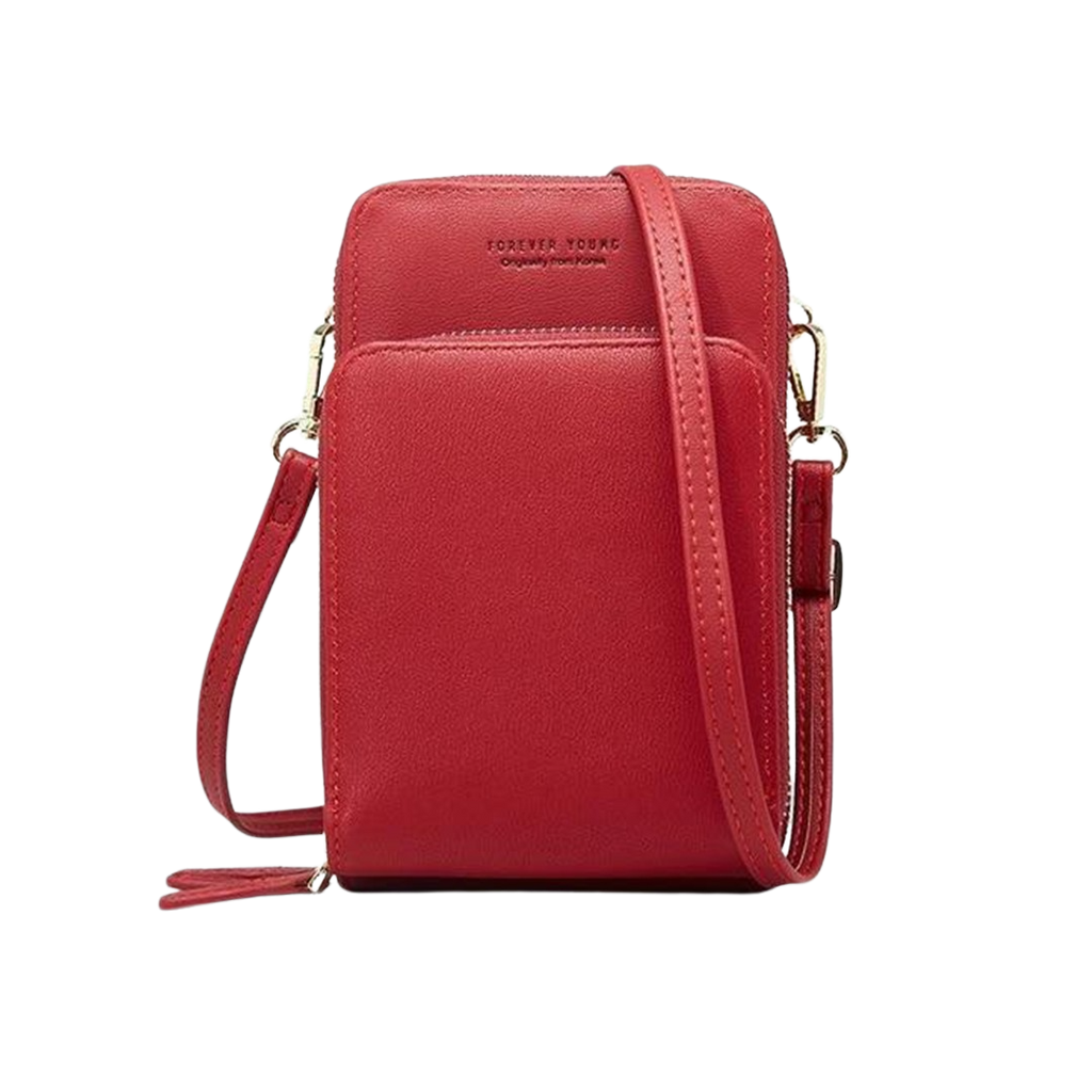 Mosrugs | Triple Secure Leather Phone Purse: Elegance Meets Practicality