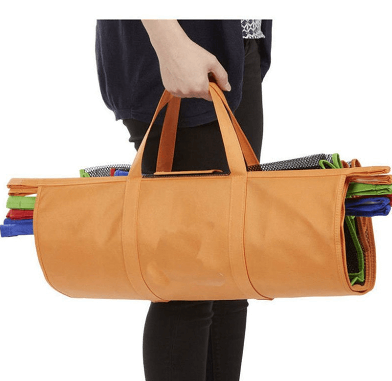 Mosrugs | EcoSmart Shopping Cart Trolley Bags (Set of 4) | Reusable Grocery Organiser System