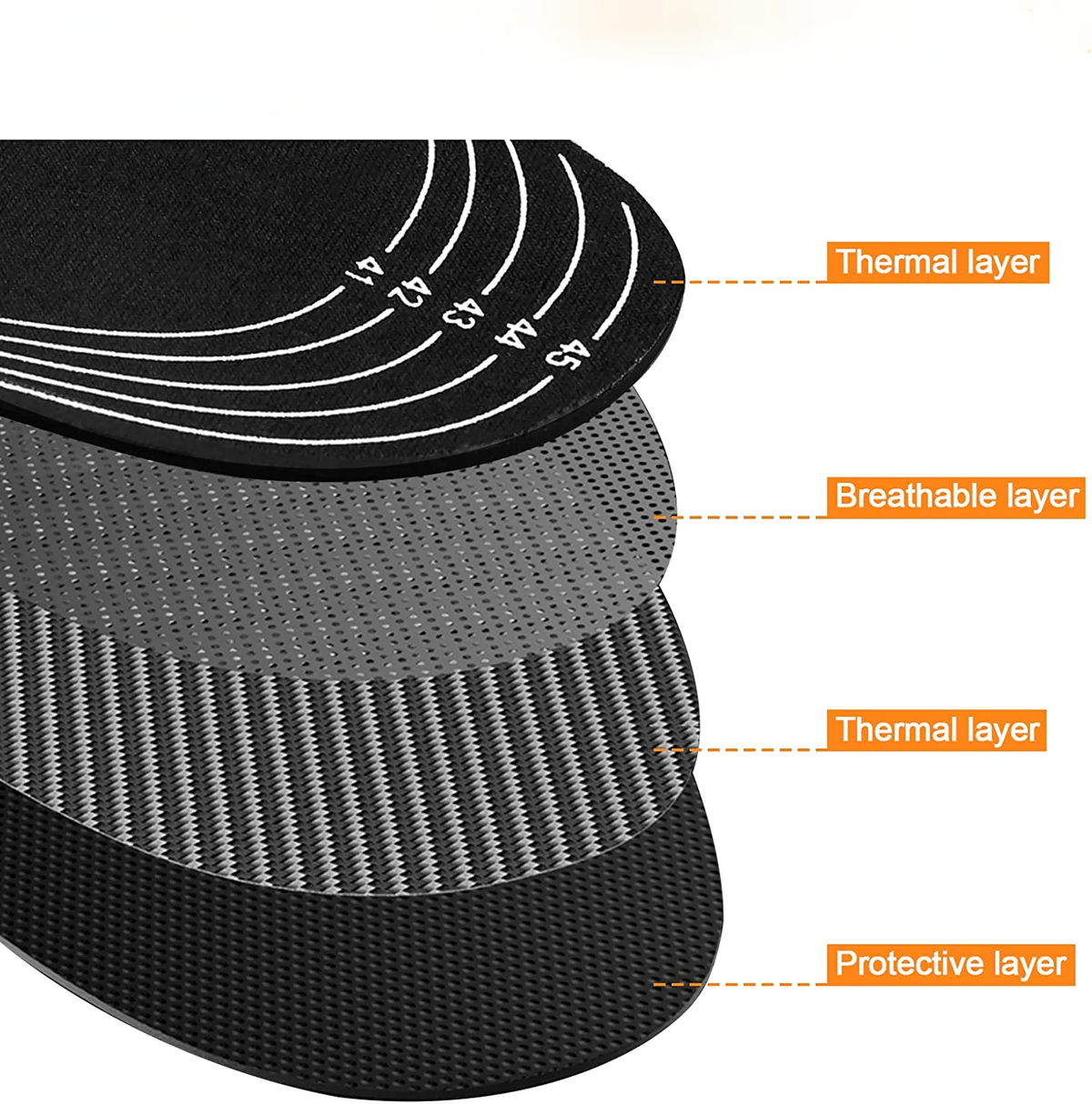Mosrugs | Thermal Electric Heated Foot Insoles For Shoes Boots And Hunting
