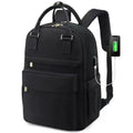 Mosrugs | Women’s Waterproof Laptop Backpack with USB Charging – Stylish 17-Inch Work, School & Travel Bag