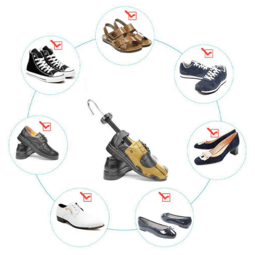 Mosrugs | Adjustable Shoe Stretcher – Shoe Expander for Men & Women | Stretch Length & Width Comfortably