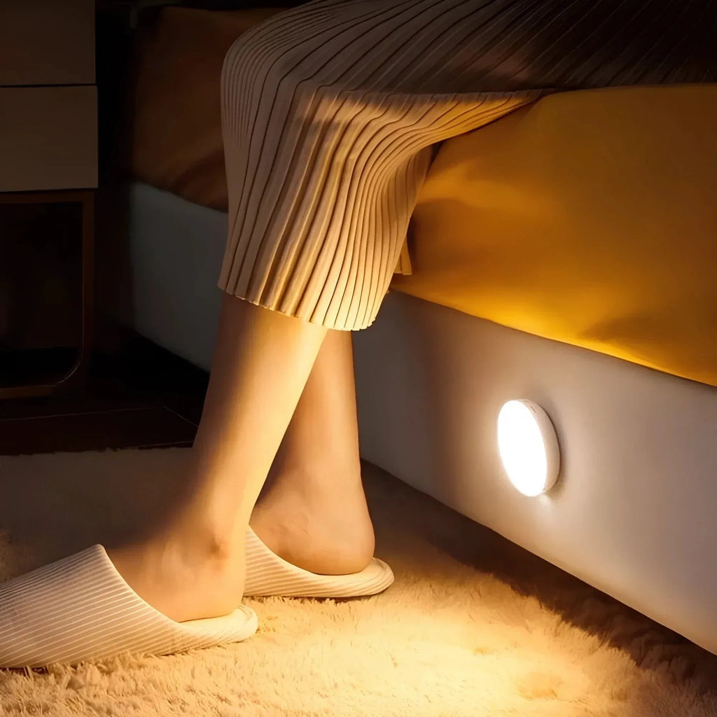 Mosrugs | Rechargeable Motion Sensor LED Light | Energy-Saving, USB Rechargeable & Ideal for Hallways, Stairs, Wardrobes & Cupboards