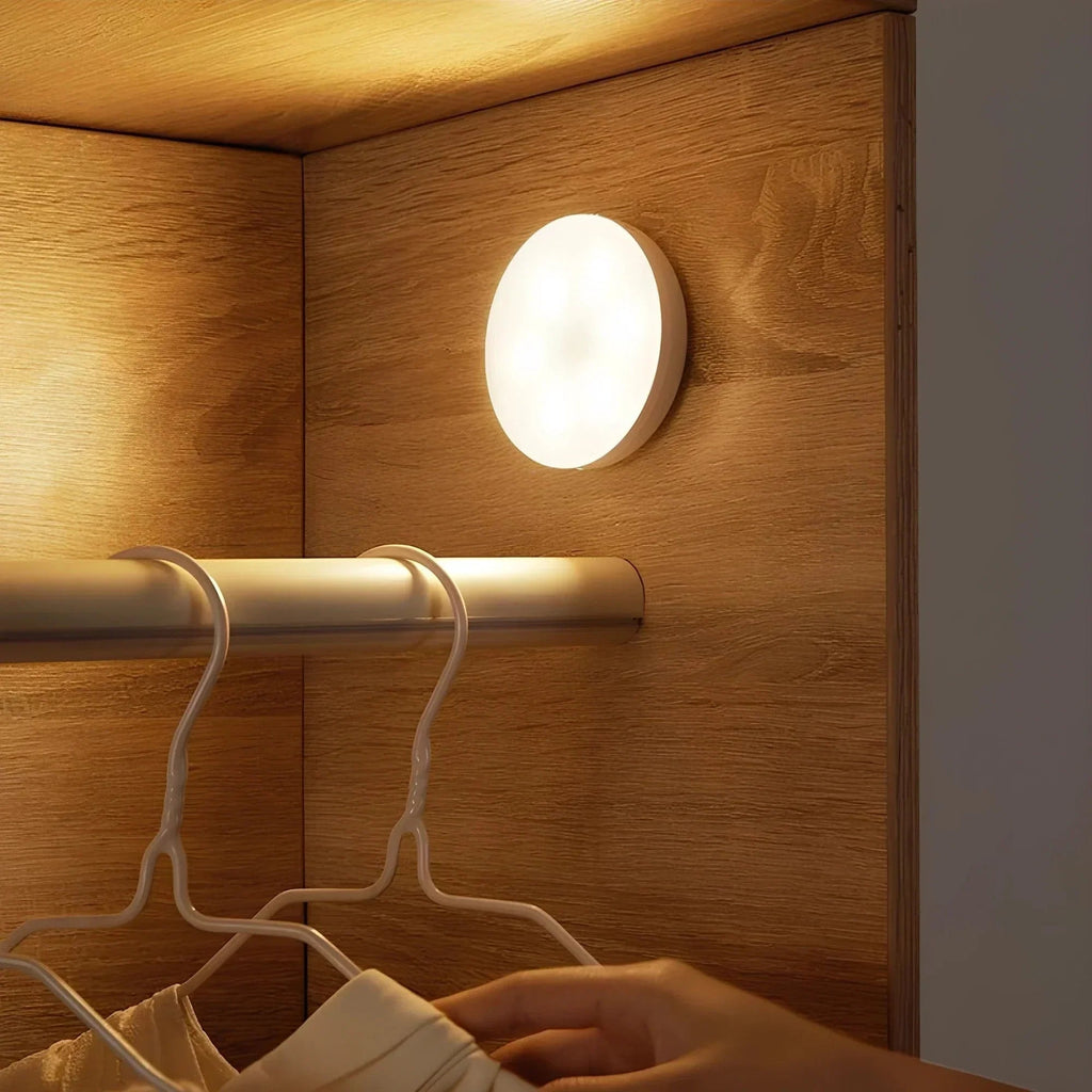 Mosrugs | Rechargeable Motion Sensor LED Light | Energy-Saving, USB Rechargeable & Ideal for Hallways, Stairs, Wardrobes & Cupboards