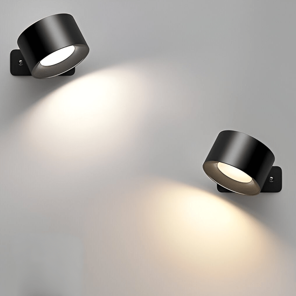 Mosrugs | Battery Operated Wall Light | Rechargeable, 360° Adjustable & Wireless for Modern Interiors