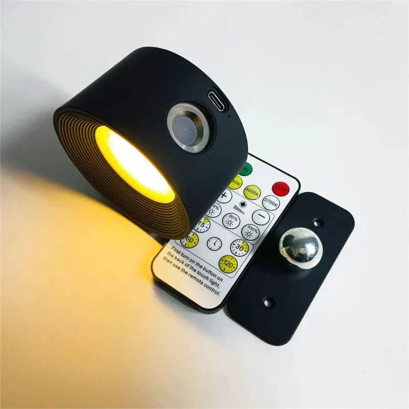 Mosrugs | Battery Operated Wall Light | Rechargeable, 360° Adjustable & Wireless for Modern Interiors