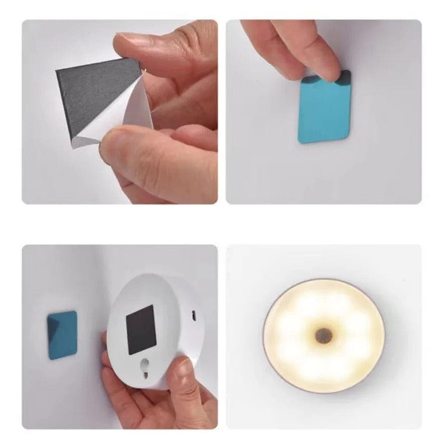 Mosrugs | Rechargeable Motion Sensor LED Light | Energy-Saving, USB Rechargeable & Ideal for Hallways, Stairs, Wardrobes & Cupboards