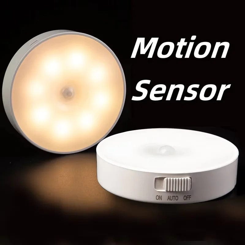 Mosrugs | Rechargeable Motion Sensor LED Light | Energy-Saving, USB Rechargeable & Ideal for Hallways, Stairs, Wardrobes & Cupboards