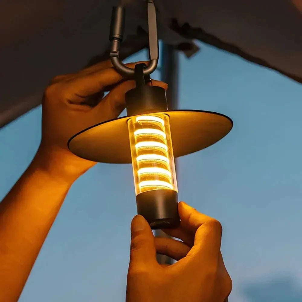 Mosrugs | Adjustable Rechargeable Camping Light | Waterproof, Portable & Ideal for Hiking and Outdoor Adventures