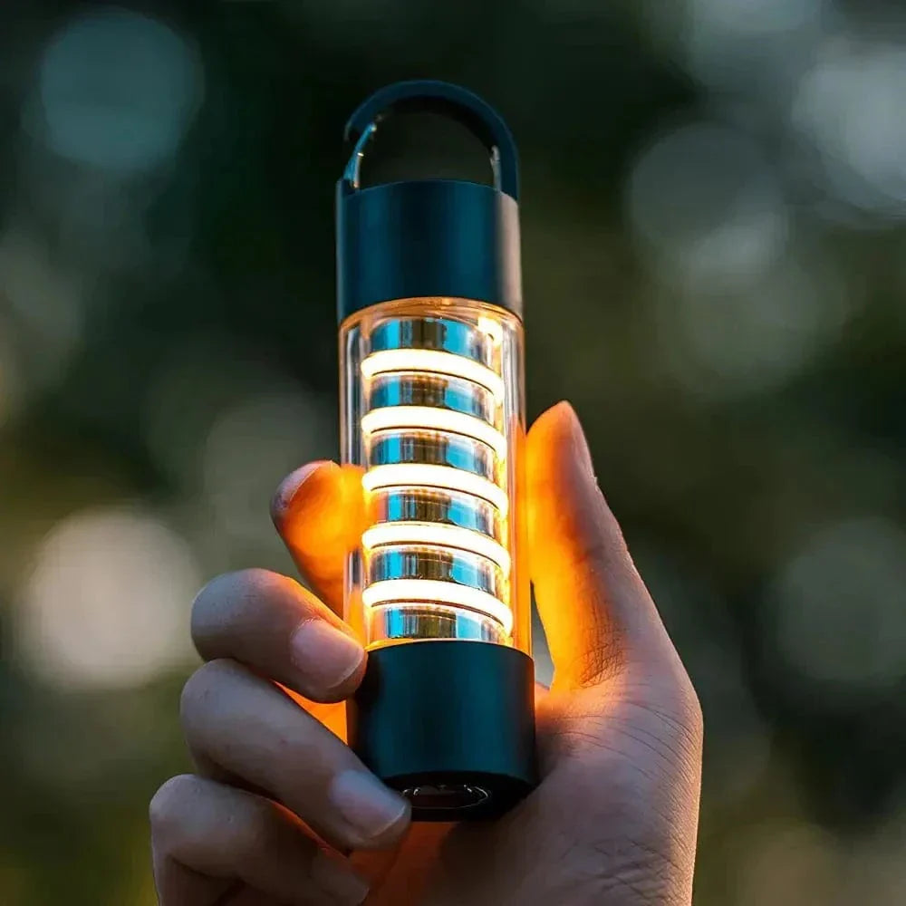 Mosrugs | Adjustable Rechargeable Camping Light | Waterproof, Portable & Ideal for Hiking and Outdoor Adventures