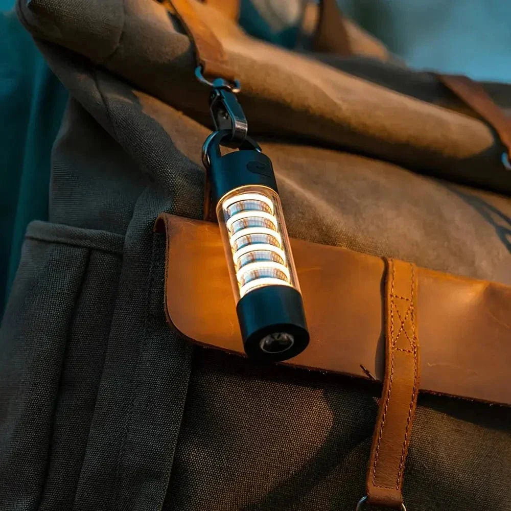 Mosrugs | Adjustable Rechargeable Camping Light | Waterproof, Portable & Ideal for Hiking and Outdoor Adventures