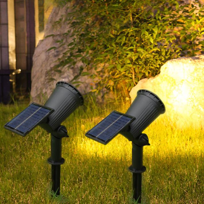 Mosrugs | Solar-Powered LED Garden Spotlight | Weather-Resistant, Adjustable & Ideal for Pathways, Patios & Outdoor Spaces