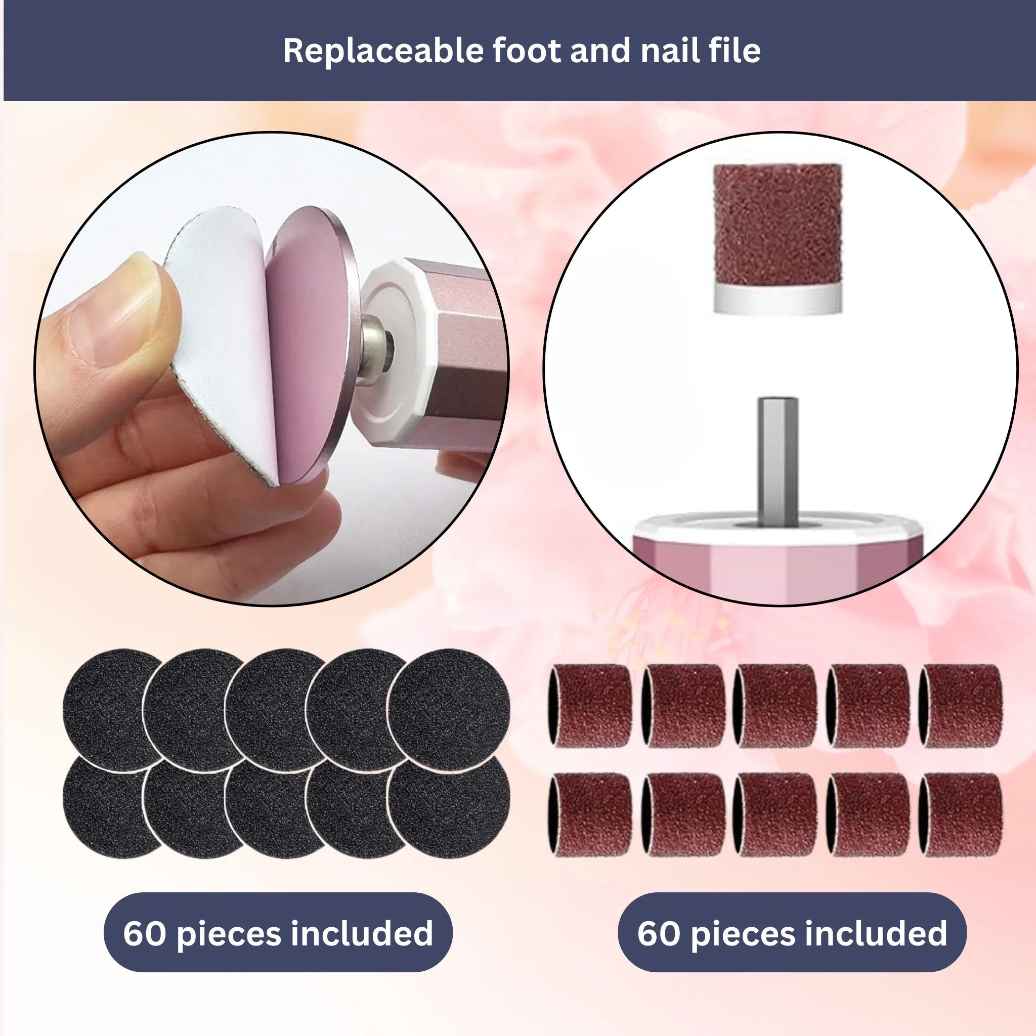Mosrugs | Electric Callus Remover | Rechargeable, Waterproof & Ideal for Smooth Feet at Home
