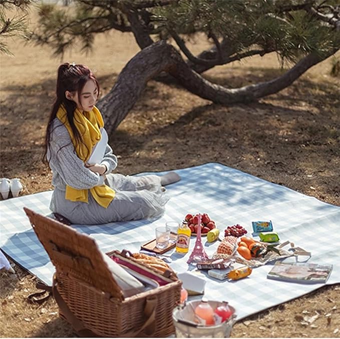 Mosrugs | Waterproof Picnic Blanket – Foldable Outdoor Mat for Camping, Beach & Garden (150x200 cm)