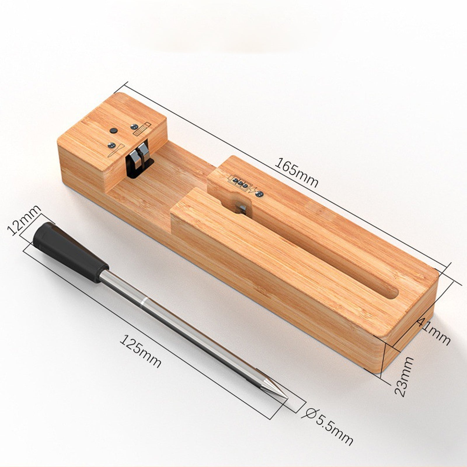 Mosrugs | Wireless Meat Thermometer – Perfect Steaks, BBQ, Fish, or Turkey Made Easy